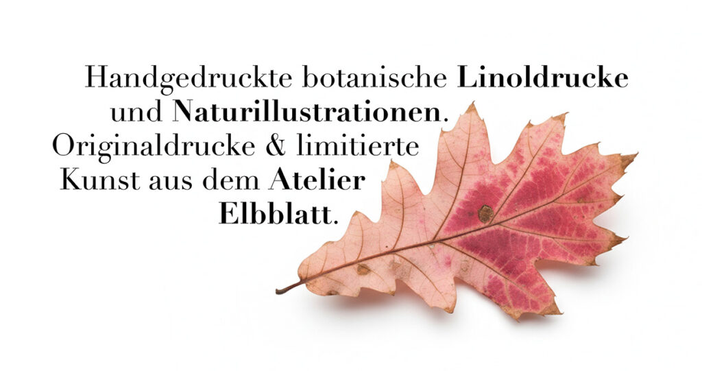 Was gibt es im Atelier Elbblatt?